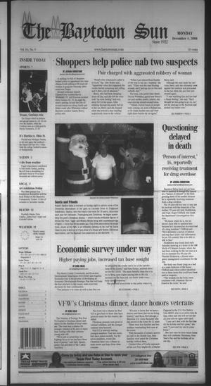 Primary view of object titled 'The Baytown Sun (Baytown, Tex.), Vol. 86, No. 9, Ed. 1 Monday, December 4, 2006'.