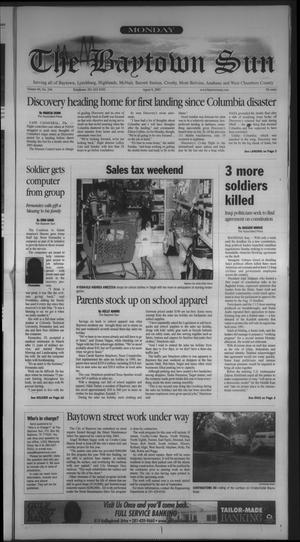 The Baytown Sun (Baytown, Tex.), Vol. 84, No. 244, Ed. 1 Monday, August 8, 2005