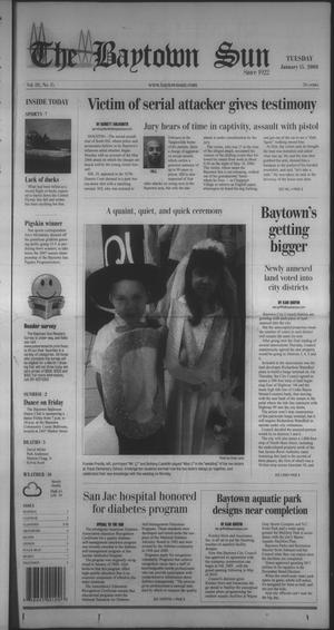 Primary view of object titled 'The Baytown Sun (Baytown, Tex.), Vol. 88, No. 15, Ed. 1 Tuesday, January 15, 2008'.
