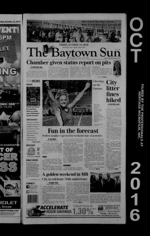 Primary view of object titled 'The Baytown Sun (Baytown, Tex.), Vol. 96, No. 201, Ed. 1 Friday, October 14, 2016'.