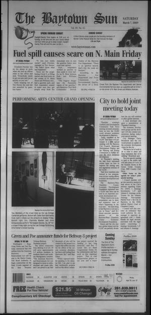 Primary view of object titled 'The Baytown Sun (Baytown, Tex.), Vol. 89, No. 65, Ed. 1 Saturday, March 7, 2009'.