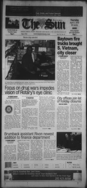 The Baytown Sun (Baytown, Tex.), Vol. 90, No. 65, Ed. 1 Thursday, April 1, 2010