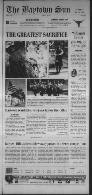 The Baytown Sun (Baytown, Tex.), Vol. 89, No. 143, Ed. 1 Tuesday, May 26, 2009