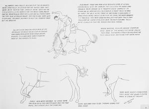 Uses of horses and mules in the U.S. Cavalry. Picture
