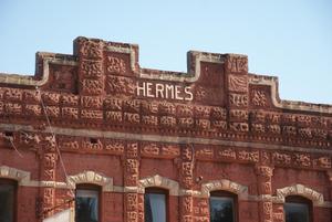 [Sign on Hermes Building]