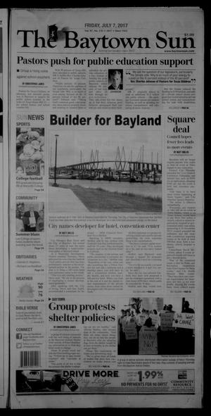 Primary view of object titled 'The Baytown Sun (Baytown, Tex.), Vol. 97, No. 135, Ed. 1 Friday, July 7, 2017'.
