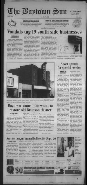 The Baytown Sun (Baytown, Tex.), Vol. 89, No. 182, Ed. 1 Wednesday, July 1, 2009