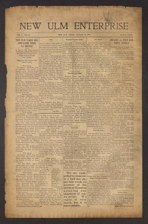 New Ulm Enterprise (New Ulm, Tex.), Vol. 5, No. 48, Ed. 1 Friday, August 20, 1915