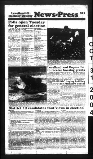 Primary view of object titled 'Levelland and Hockley County News-Press (Levelland, Tex.), Vol. 27, No. 61, Ed. 1 Sunday, October 31, 2004'.