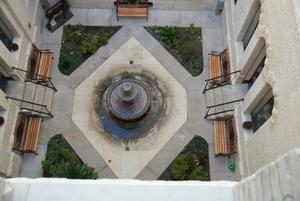 [Aerial View of Courtyard]