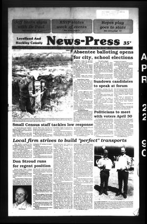 Levelland and Hockley County News-Press (Levelland, Tex.), Vol. 12, No. 7, Ed. 1 Sunday, April 22, 1990