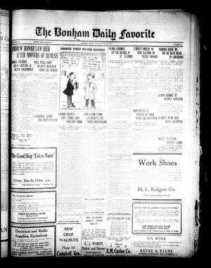 The Bonham Daily Favorite (Bonham, Tex.), Vol. 26, No. 98, Ed. 1 Tuesday, October 30, 1923
