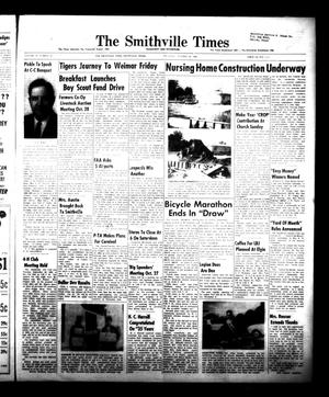 Primary view of object titled 'The Smithville Times Transcript and Enterprise (Smithville, Tex.), Vol. 73, No. 43, Ed. 1 Thursday, October 22, 1964'.