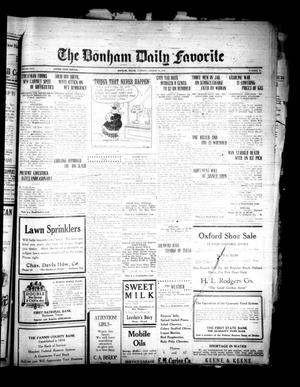 The Bonham Daily Favorite (Bonham, Tex.), Vol. 26, No. 32, Ed. 1 Tuesday, August 14, 1923