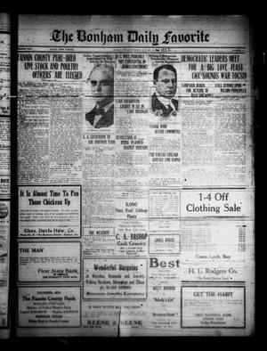 The Bonham Daily Favorite (Bonham, Tex.), Vol. 24, No. 172, Ed. 1 Thursday, January 26, 1922