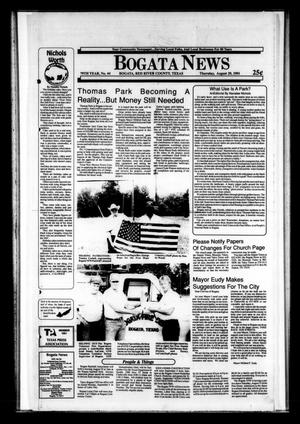 Bogata News (Bogata, Tex.), Vol. 79, No. 44, Ed. 1 Thursday, August 29, 1991