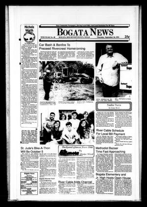 Bogata News (Bogata, Tex.), Vol. 79, No. 48, Ed. 1 Thursday, September 26, 1991