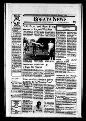 Bogata News (Bogata, Tex.), Vol. 79, No. 42, Ed. 1 Thursday, August 15, 1991