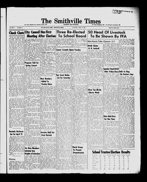 The Smithville Times Transcript and Enterprise (Smithville, Tex.), Vol. 71, No. 15, Ed. 1 Thursday, April 12, 1962