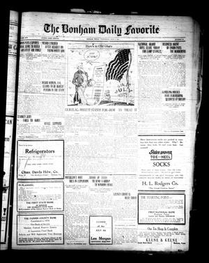The Bonham Daily Favorite (Bonham, Tex.), Vol. 25, No. 309, Ed. 1 Wednesday, July 4, 1923