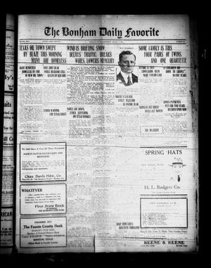 The Bonham Daily Favorite (Bonham, Tex.), Vol. 24, No. 201, Ed. 1 Wednesday, March 1, 1922