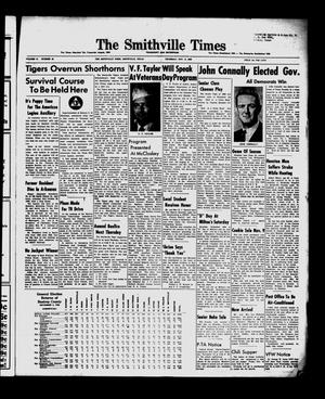 The Smithville Times Transcript and Enterprise (Smithville, Tex.), Vol. 71, No. 45, Ed. 1 Thursday, November 8, 1962