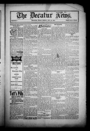 The Decatur News. (Decatur, Tex.), Vol. 22, No. 15, Ed. 1 Friday, January 30, 1903