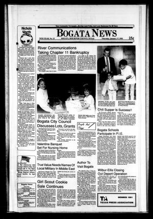 Bogata News (Bogata, Tex.), Vol. 79, No. 13, Ed. 1 Thursday, January 17, 1991