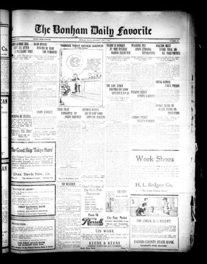 The Bonham Daily Favorite (Bonham, Tex.), Vol. 26, No. 102, Ed. 1 Saturday, November 3, 1923