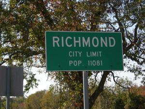 [Richmond City Limit]