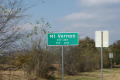 Thumbnail image of item number 1 in: '[Mt. Vernon City Limit Sign]'.
