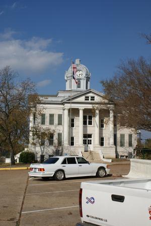 [Exterior of County Courthouse]
