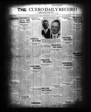 The Cuero Daily Record (Cuero, Tex.), Vol. 70, No. 78, Ed. 1 Tuesday, April 2, 1929