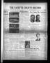 Newspaper: The Fayette County Record (La Grange, Tex.), Vol. 27, No. 73, Ed. 1 T…