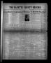 Newspaper: The Fayette County Record (La Grange, Tex.), Vol. 25, No. 85, Ed. 1 F…