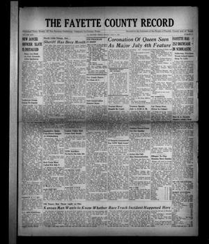 The Fayette County Record (La Grange, Tex.), Vol. 25, No. 71, Ed. 1 Friday, July 4, 1947
