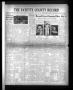 Thumbnail image of item number 1 in: 'The Fayette County Record (La Grange, Tex.), Vol. 27, No. 70, Ed. 1 Friday, July 1, 1949'.