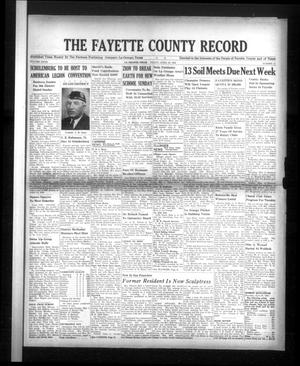 Primary view of object titled 'The Fayette County Record (La Grange, Tex.), Vol. 27, No. 52, Ed. 1 Friday, April 29, 1949'.
