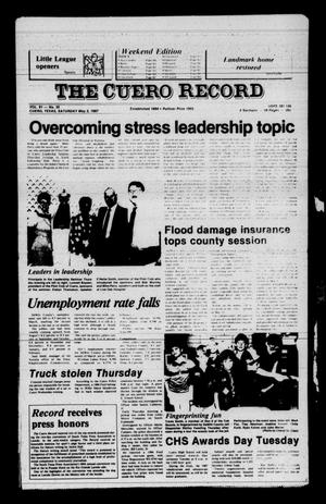 The Cuero Record (Cuero, Tex.), Vol. 91, No. 35, Ed. 1 Saturday, May 2, 1987