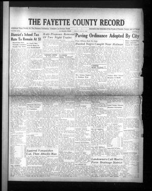 The Fayette County Record (La Grange, Tex.), Vol. 27, No. 74, Ed. 1 Friday, July 15, 1949