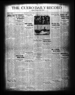 The Cuero Daily Record (Cuero, Tex.), Vol. 70, No. 24, Ed. 1 Tuesday, January 29, 1929