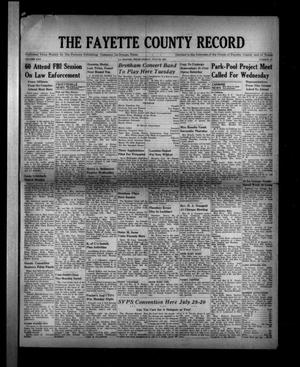 The Fayette County Record (La Grange, Tex.), Vol. 25, No. 75, Ed. 1 Friday, July 18, 1947