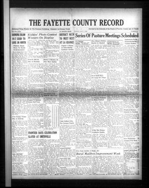 The Fayette County Record (La Grange, Tex.), Vol. 27, No. 53, Ed. 1 Tuesday, May 3, 1949