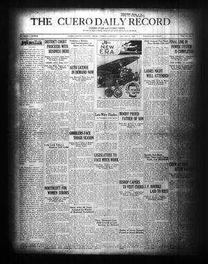 The Cuero Daily Record (Cuero, Tex.), Vol. 70, No. 6, Ed. 1 Tuesday, January 8, 1929