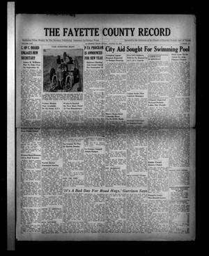 The Fayette County Record (La Grange, Tex.), Vol. 25, No. 87, Ed. 1 Friday, August 29, 1947