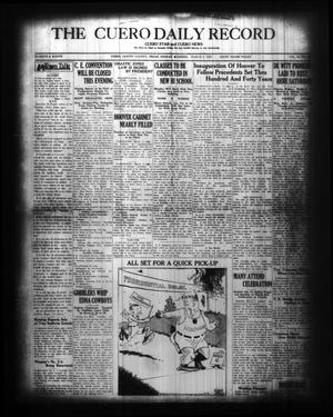 The Cuero Daily Record (Cuero, Tex.), Vol. 70, No. 52, Ed. 1 Sunday, March 3, 1929