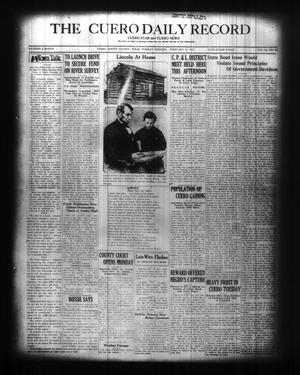 The Cuero Daily Record (Cuero, Tex.), Vol. 70, No. 36, Ed. 1 Tuesday, February 12, 1929