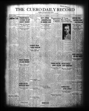 The Cuero Daily Record (Cuero, Tex.), Vol. 70, No. 39, Ed. 1 Friday, February 15, 1929