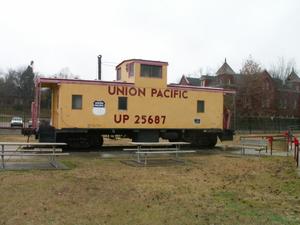 [Union Pacific Train Car]