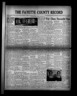 Primary view of object titled 'The Fayette County Record (La Grange, Tex.), Vol. 25, No. 98, Ed. 1 Tuesday, October 7, 1947'.